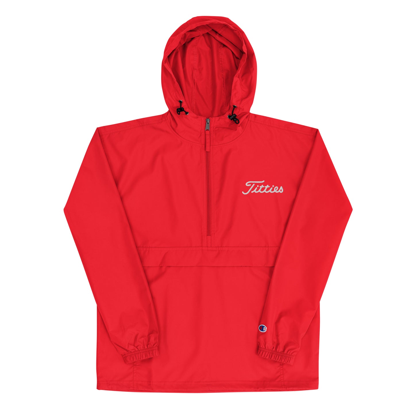 Titties Champion Packable Jacket