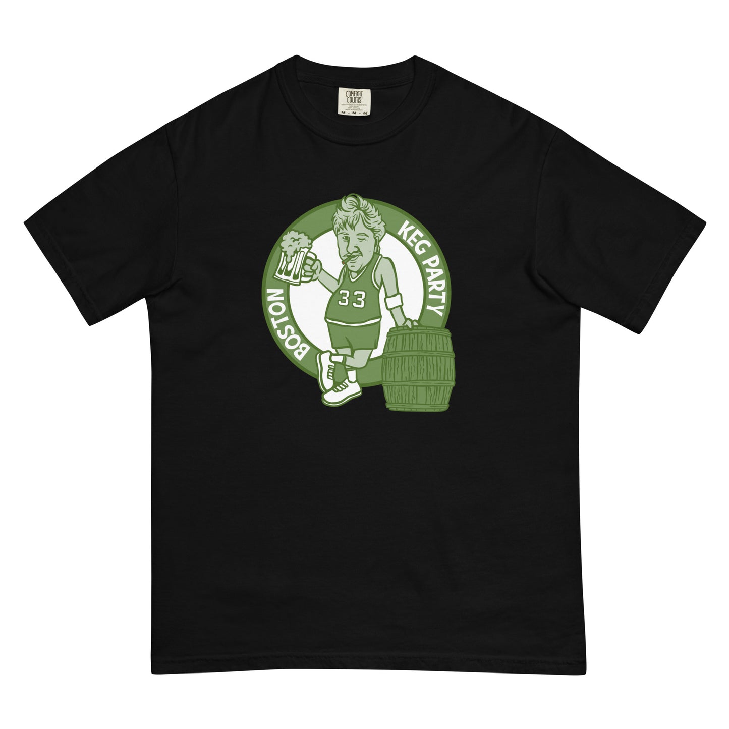 Boston Kegger Front (Green Logo)