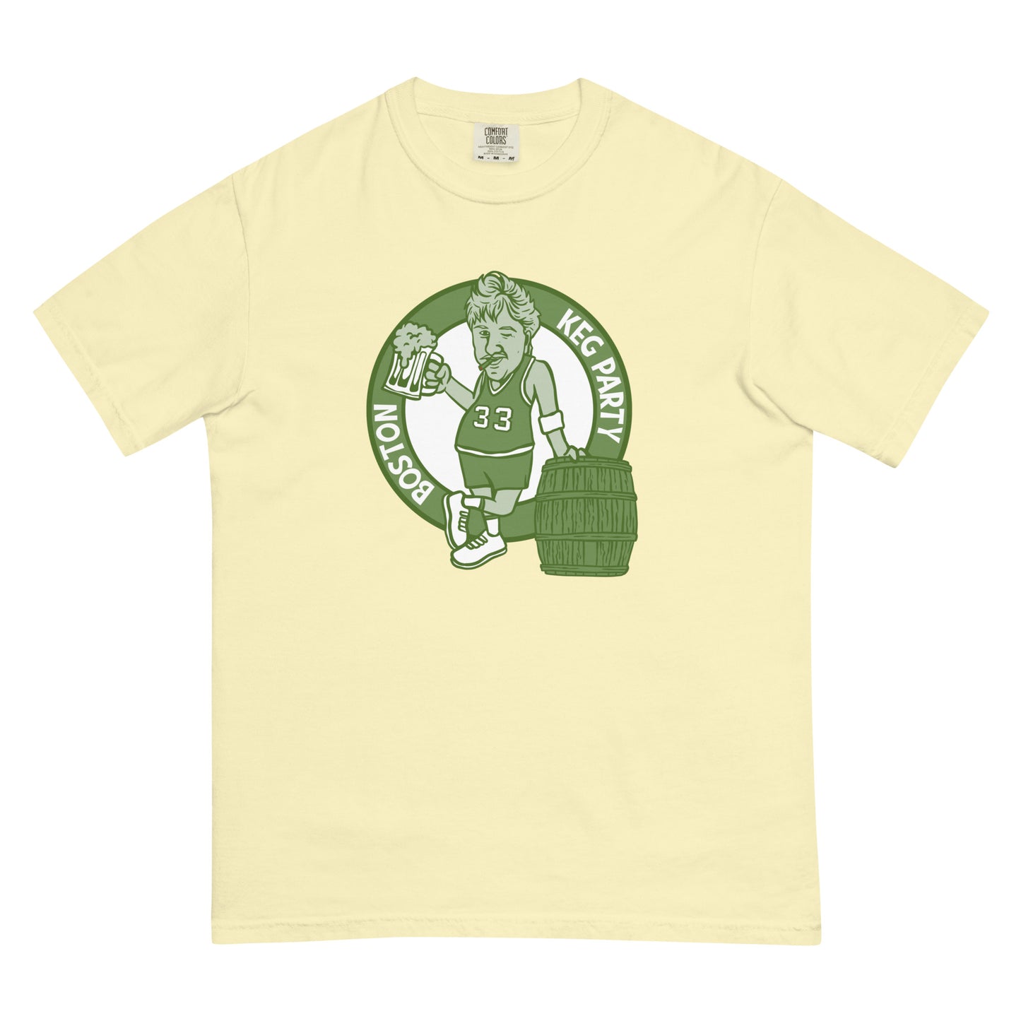 Boston Kegger Front (Green Logo)