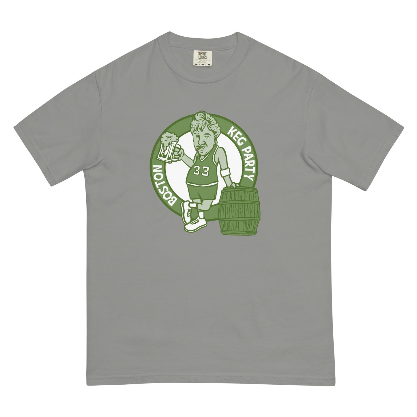 Boston Kegger Front (Green Logo)