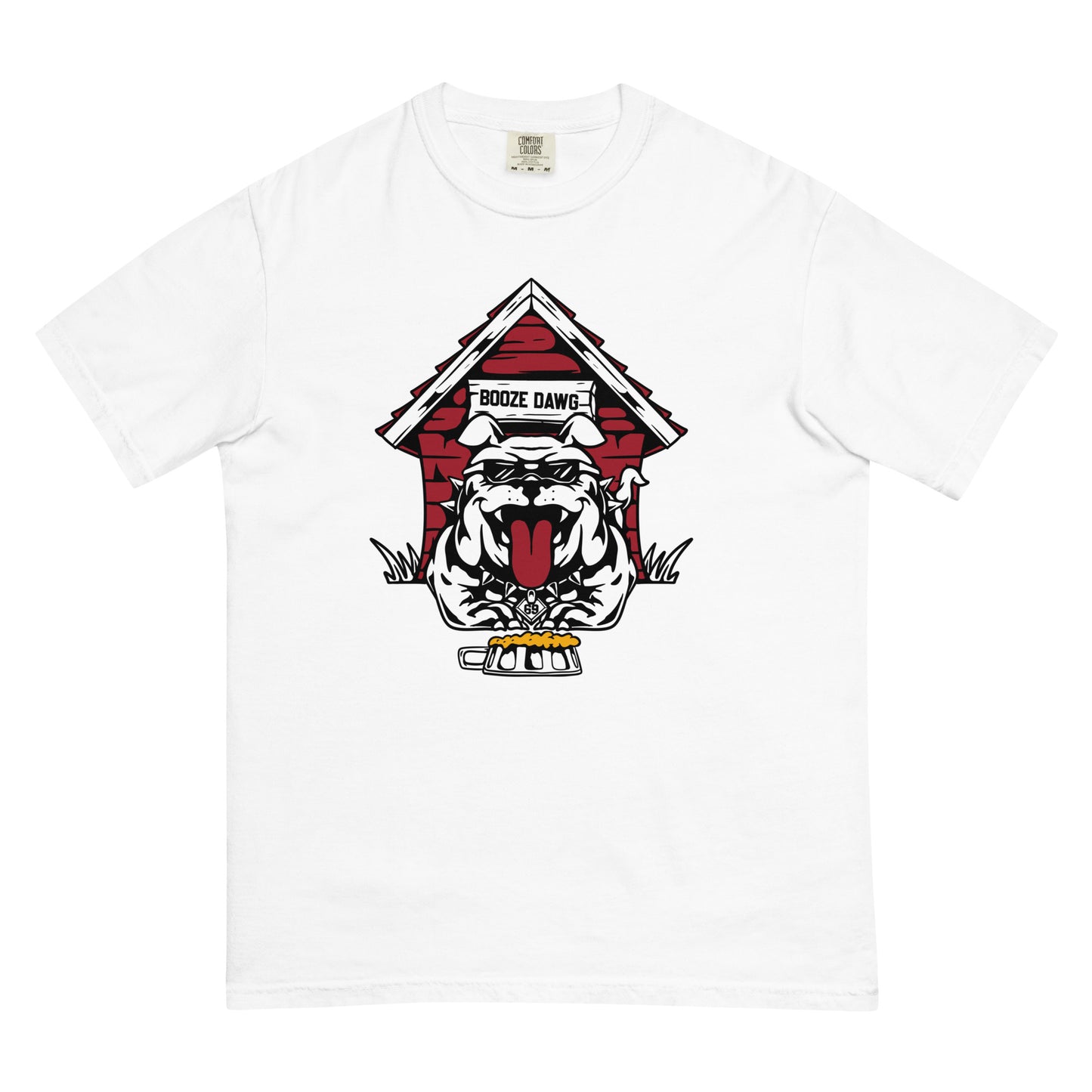 Booze Dawg II Front t-shirt