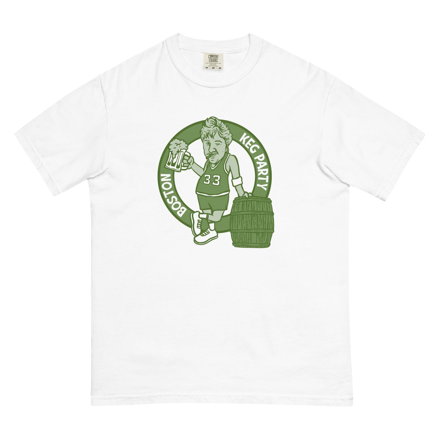 Boston Kegger Front (Green Logo)