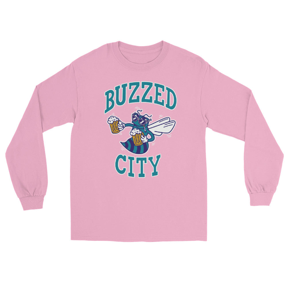 Buzzed City Teal LS