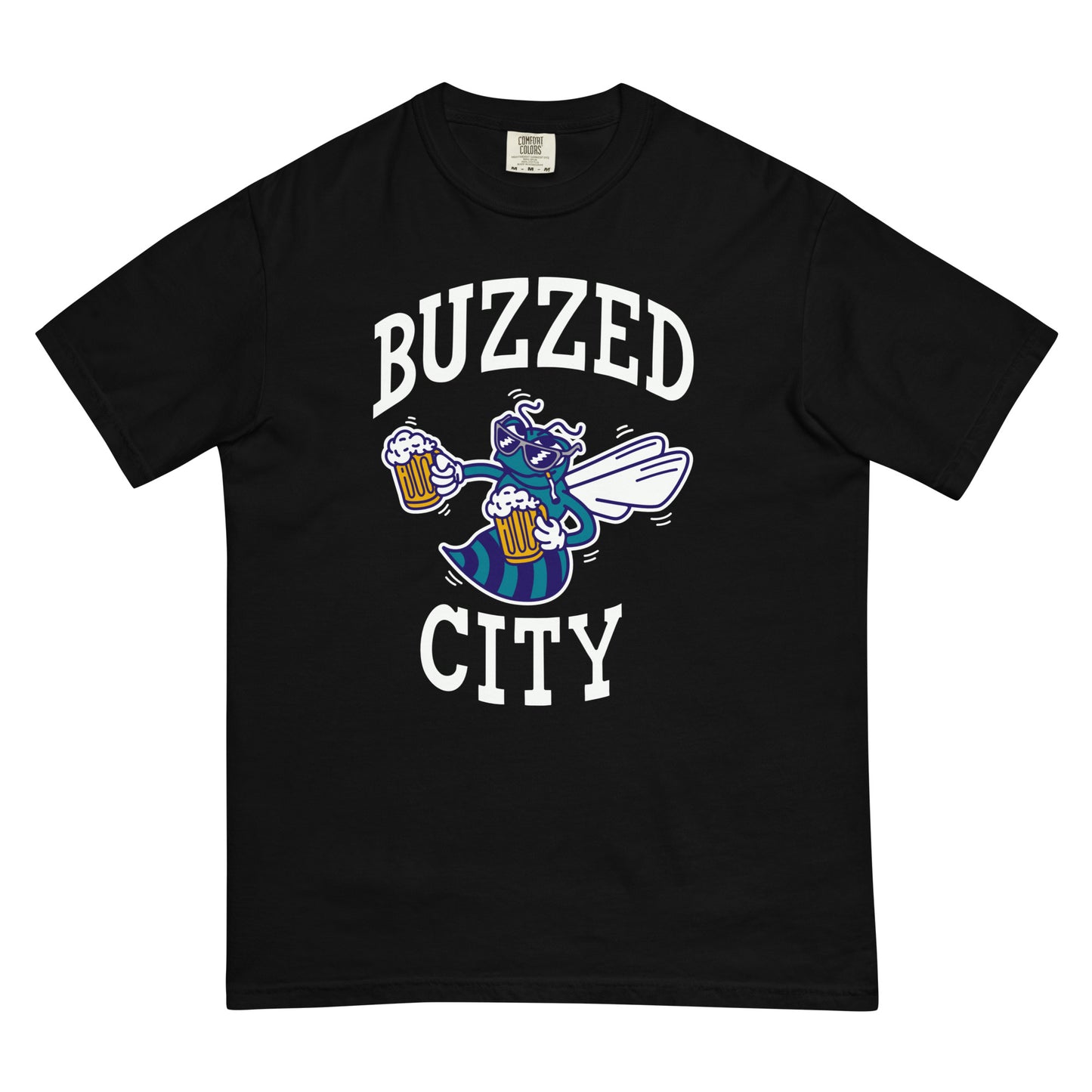 Buzzed City White Front