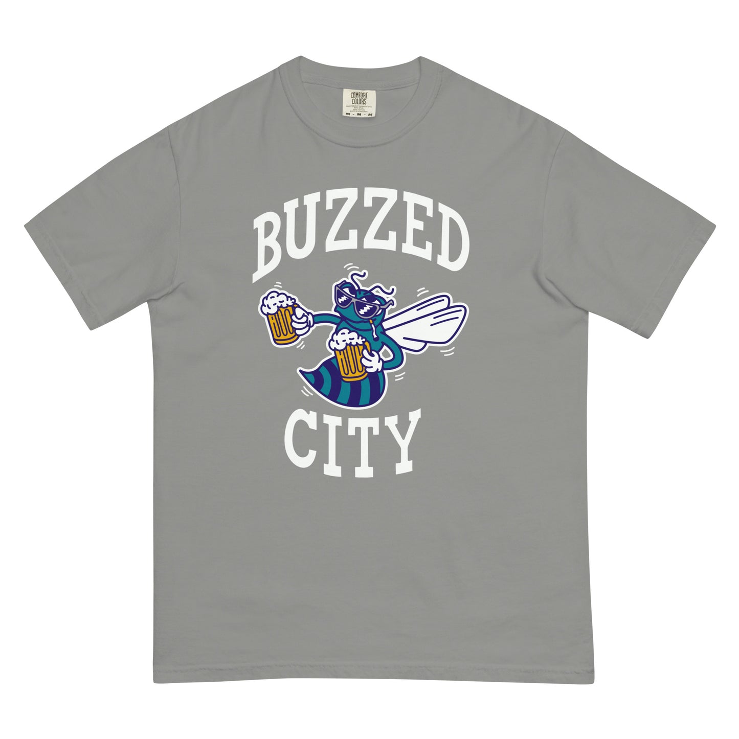 Buzzed City White Front