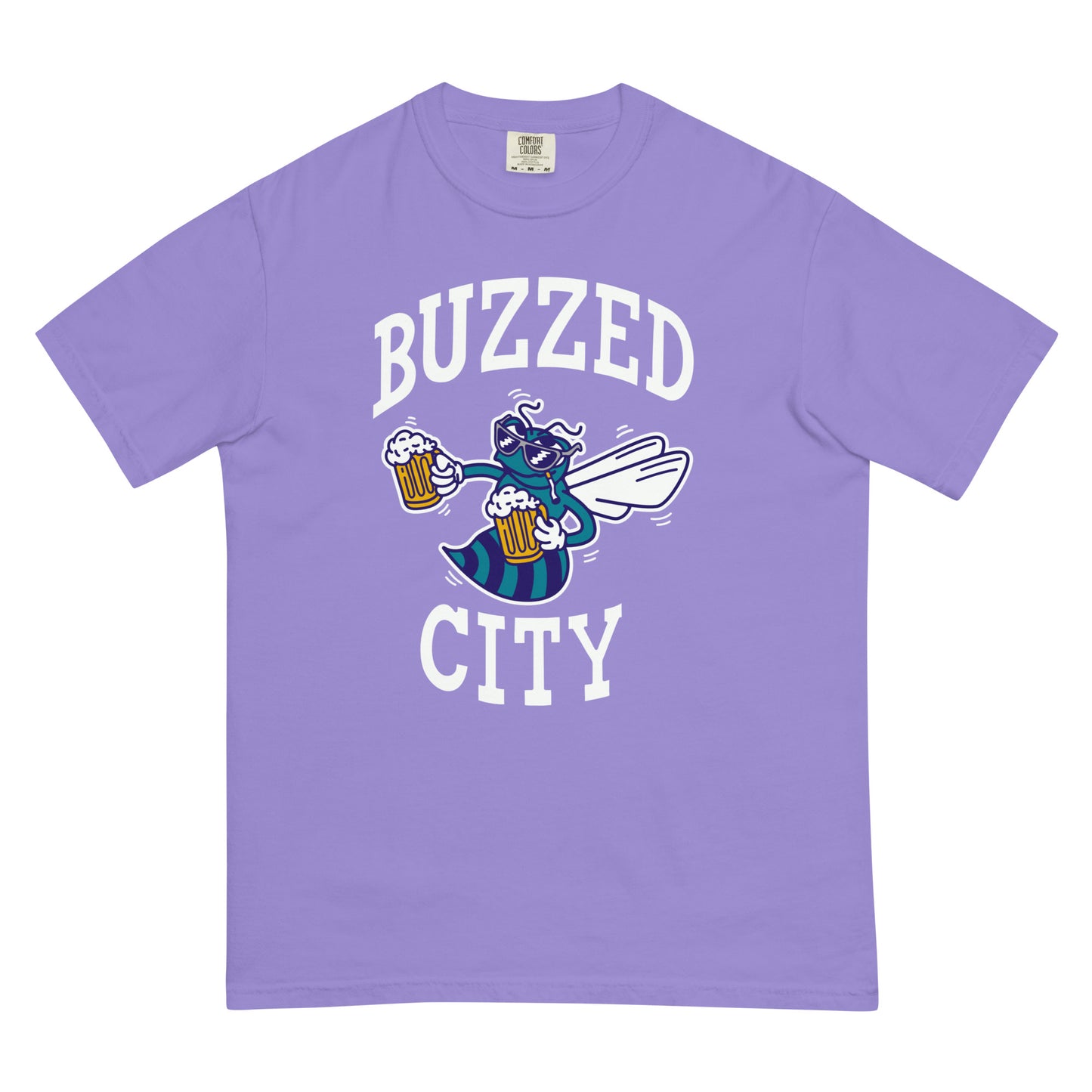Buzzed City White Front