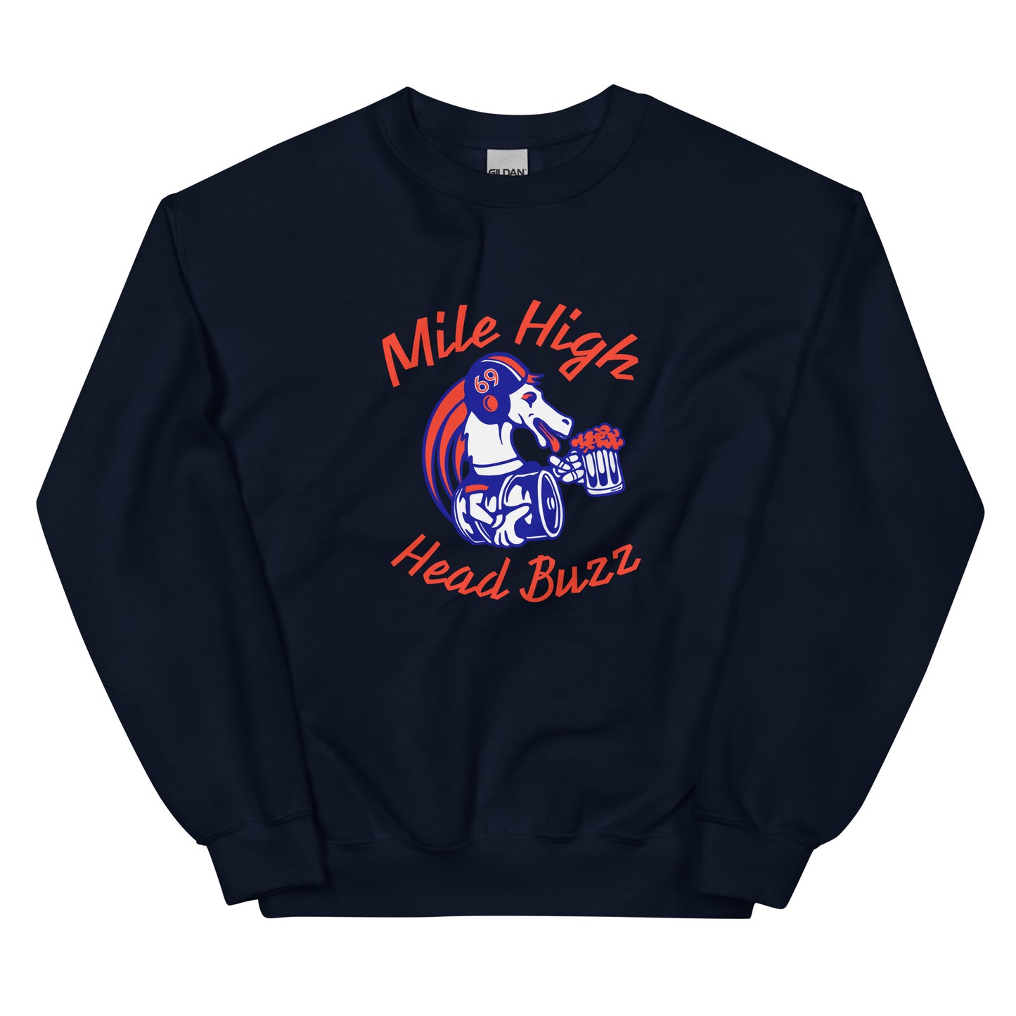Mile High Head Buzz Sweatshirt