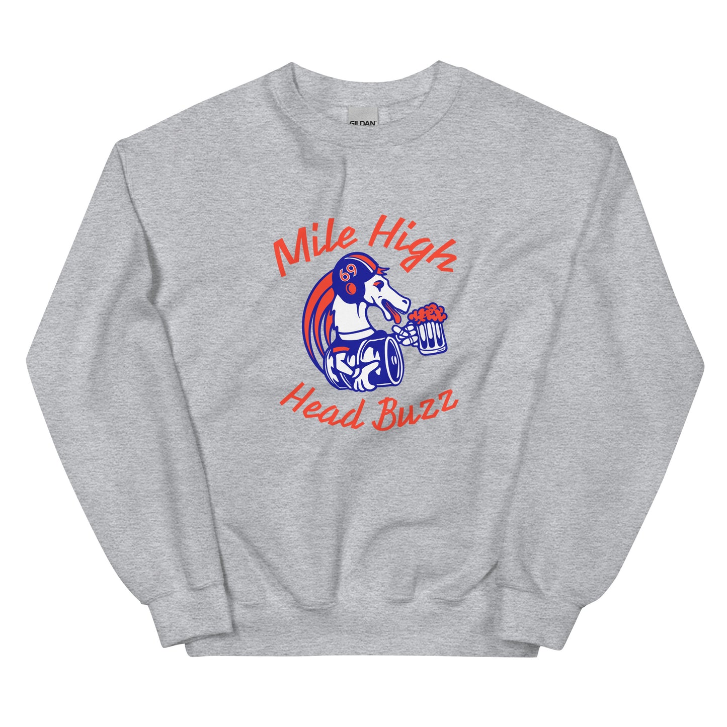 Mile High Head Buzz Sweatshirt